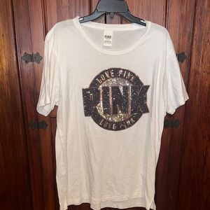 PINK Victoria's Secret Classic White Tee